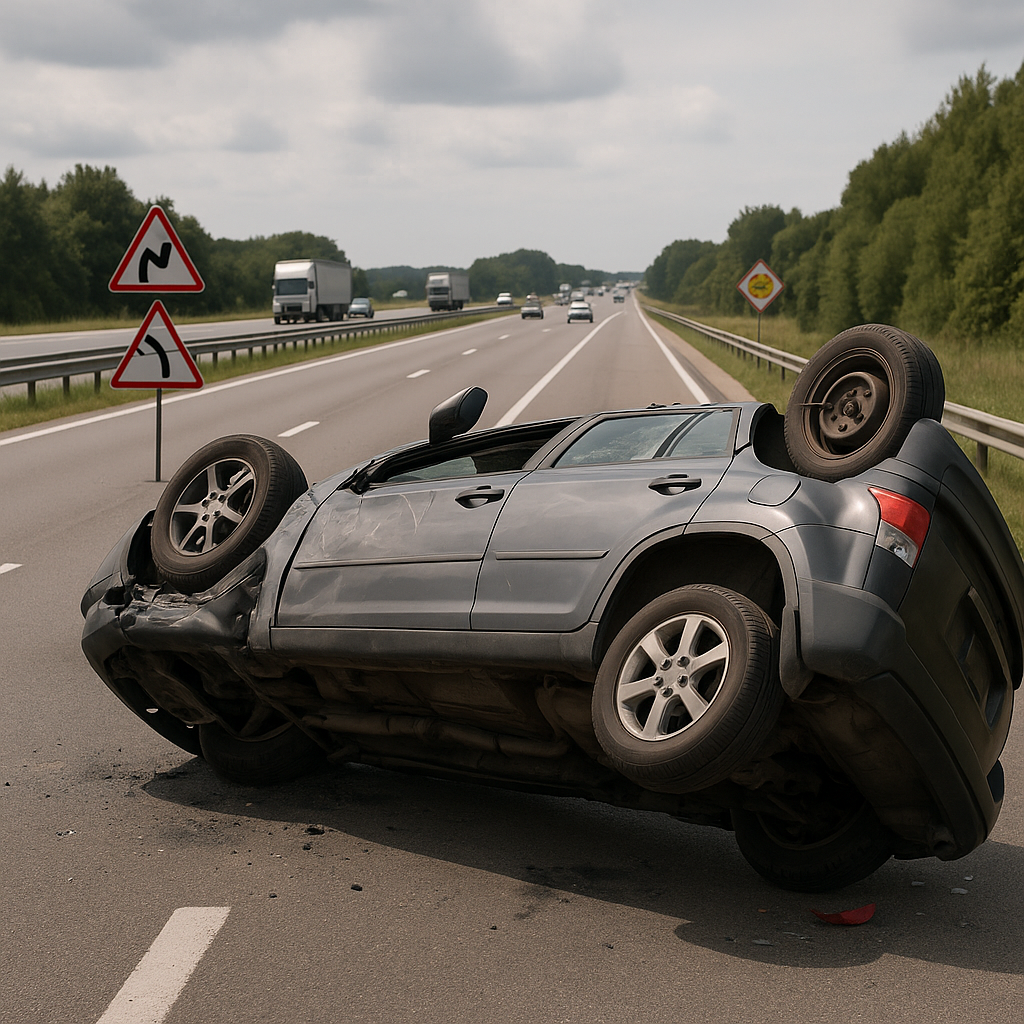 rollover risk factors illustration for What factors increase rollover risk on highways