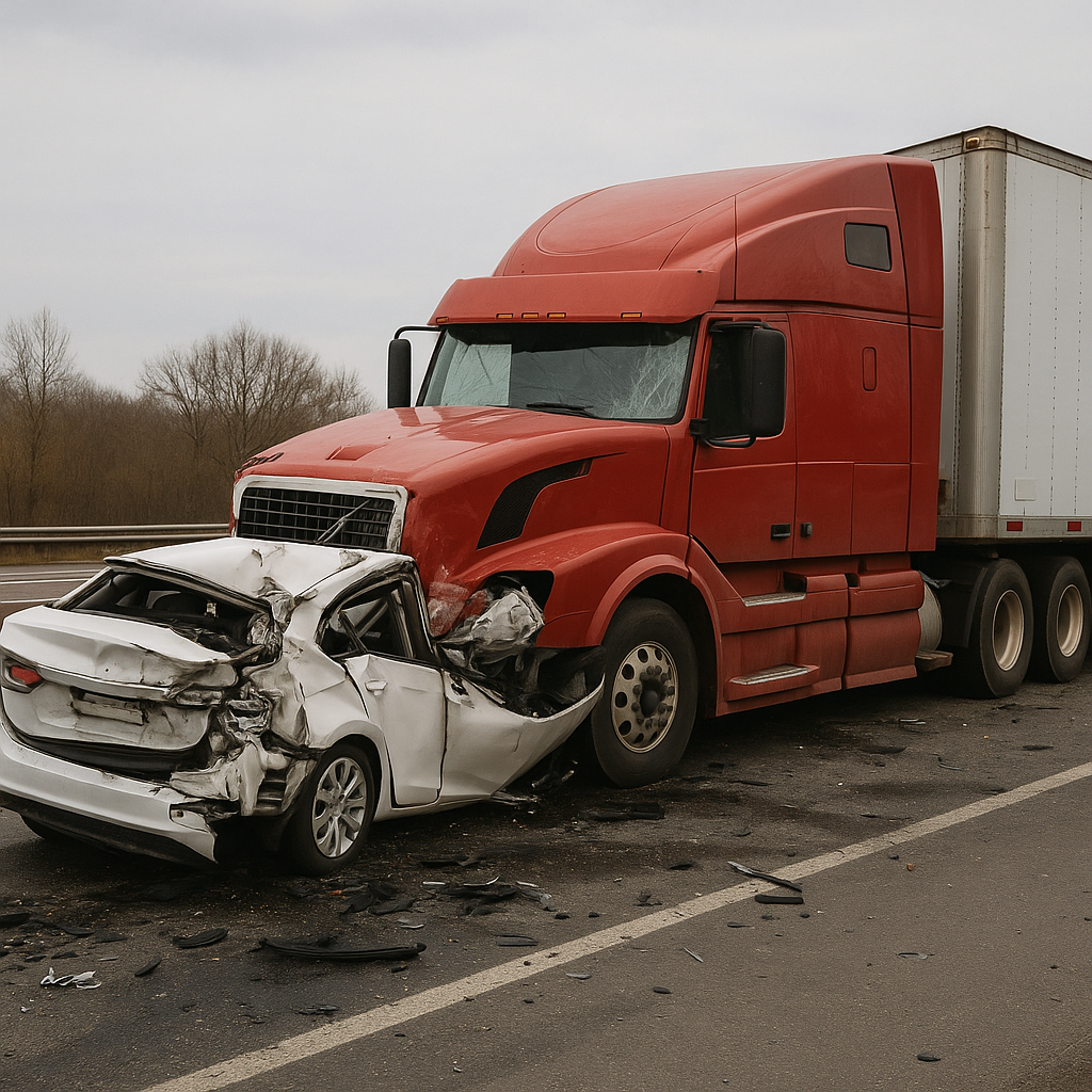 catastrophic crash difference illustration for What makes catastrophic truck crashes different
