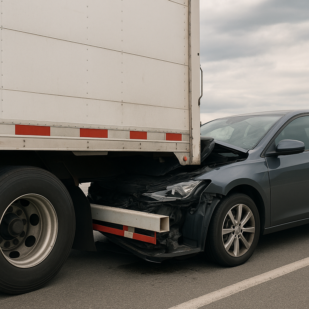 underride catastrophic reason illustration for Why underride crashes lead to catastrophic injuries