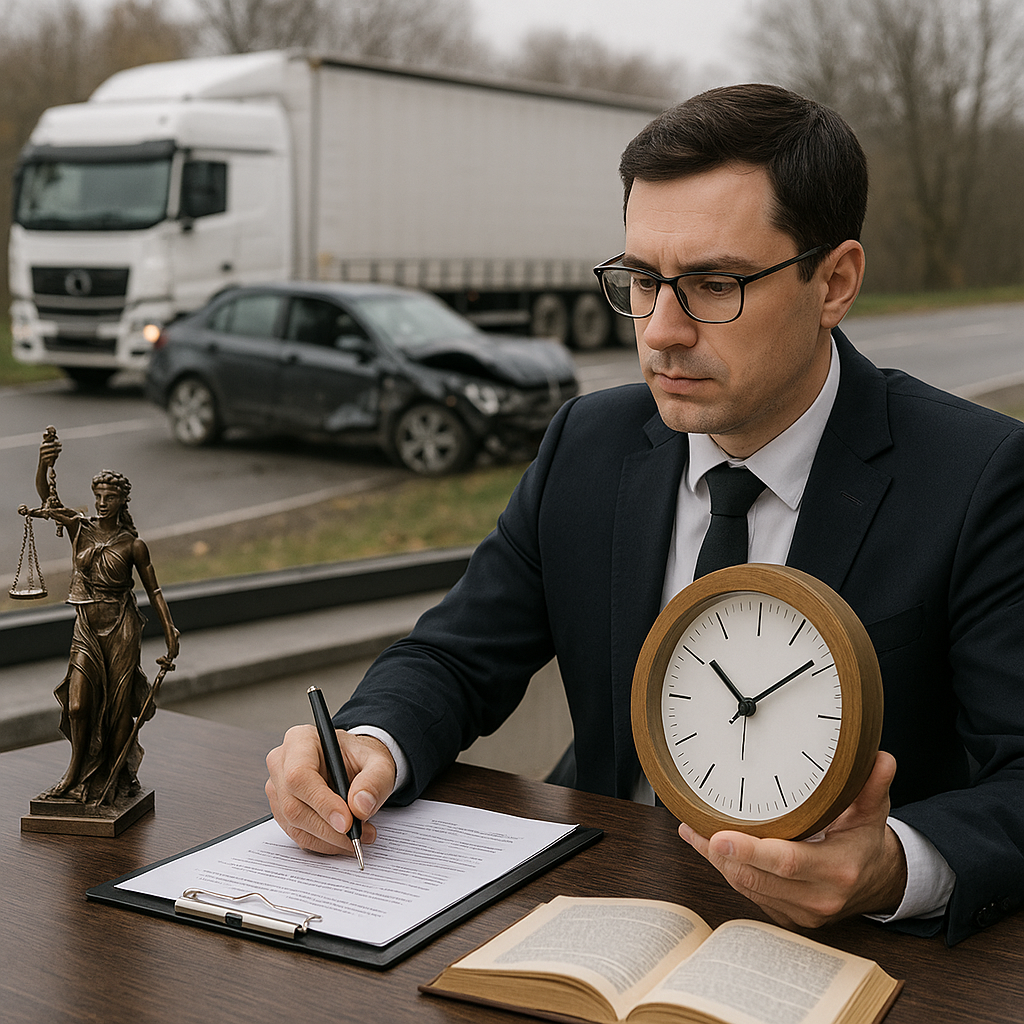 deadline compliance truck accident lawyer illustration for How lawyers ensure compliance with deadlines in truck accident cas