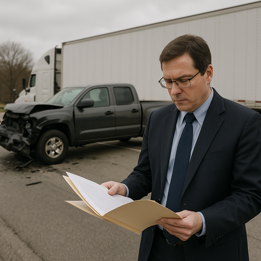 long term case truck accident lawyer illustration for How lawyers handle long term truck accident cases