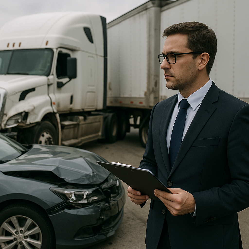 prove negligence truck accident lawyer illustration for What role lawyers play in proving negligence in truck accidents