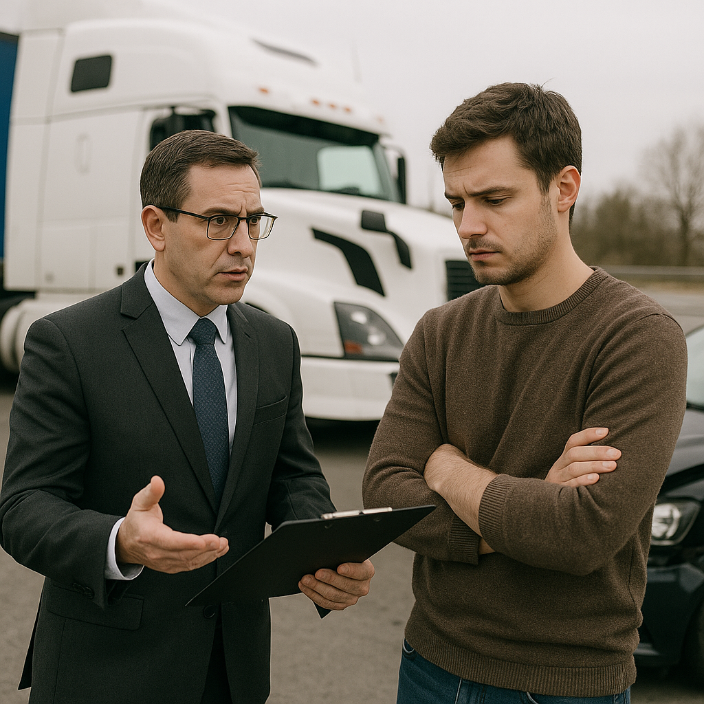 settlement expectations truck accident lawyer illustration for What to expect from a truck accident lawyer during settlement